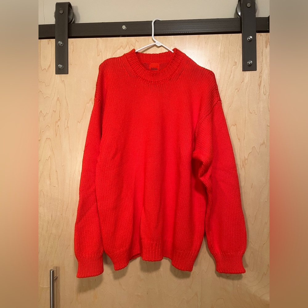 Babaà Sweater - jumper man no16 - one size -
"Flame red" color